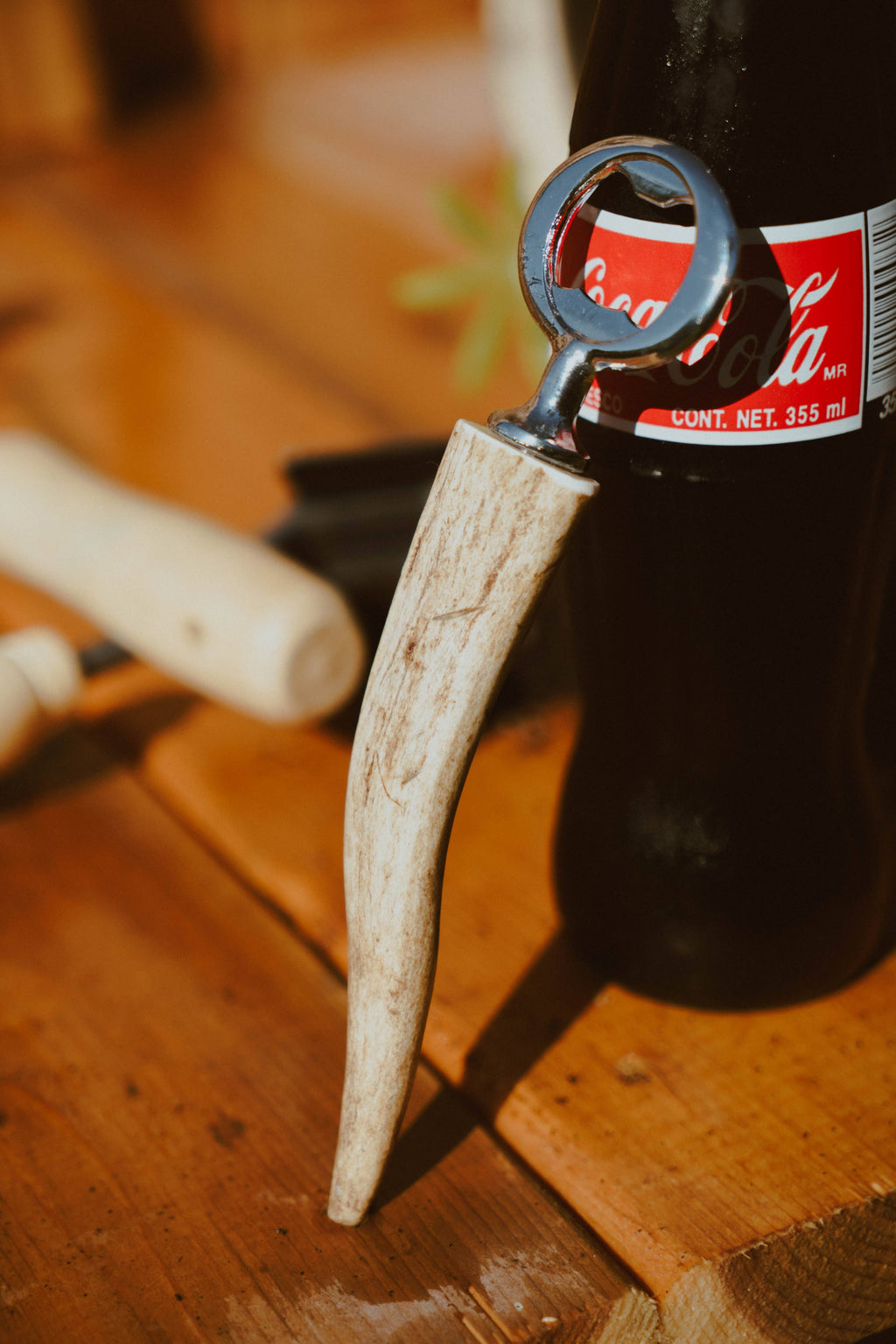 Elk Antler Bottle Opener
