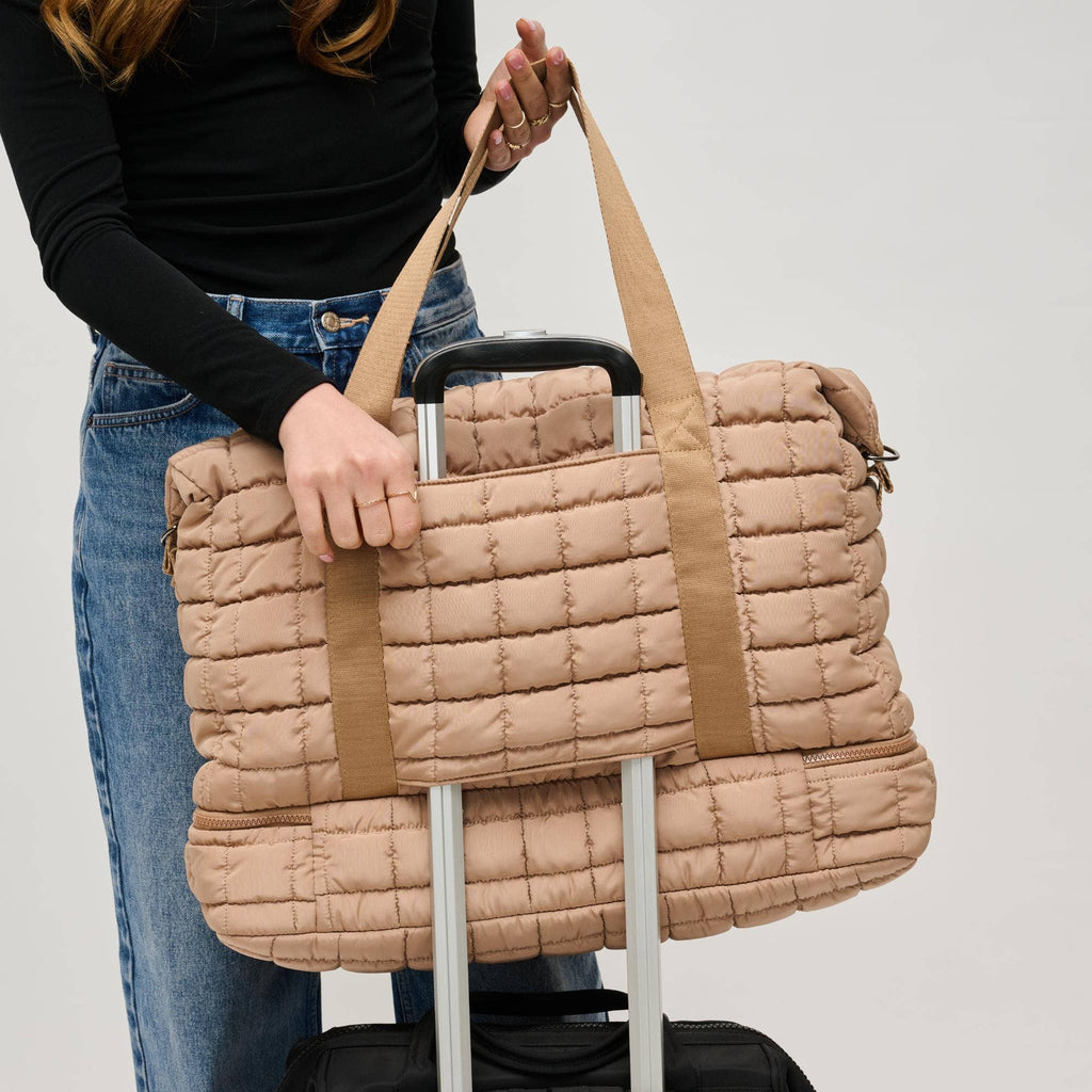 Athena Quilted Travel Bag