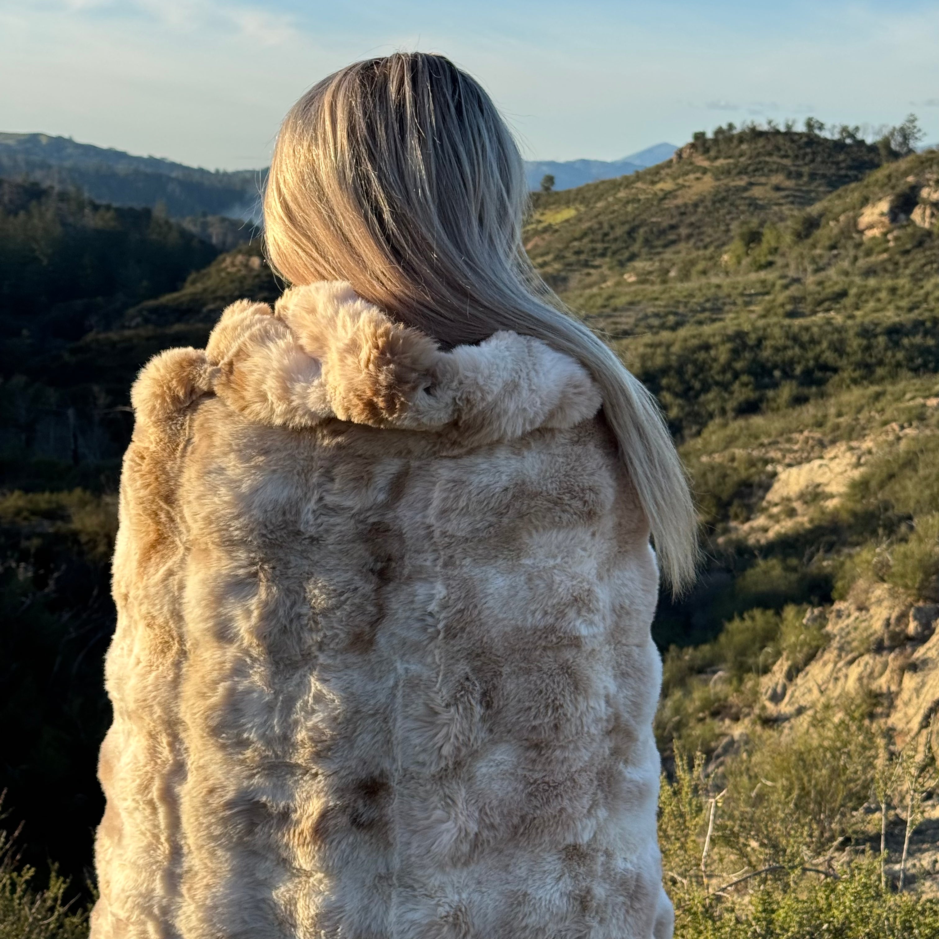 Arctic Rabbit Blanket