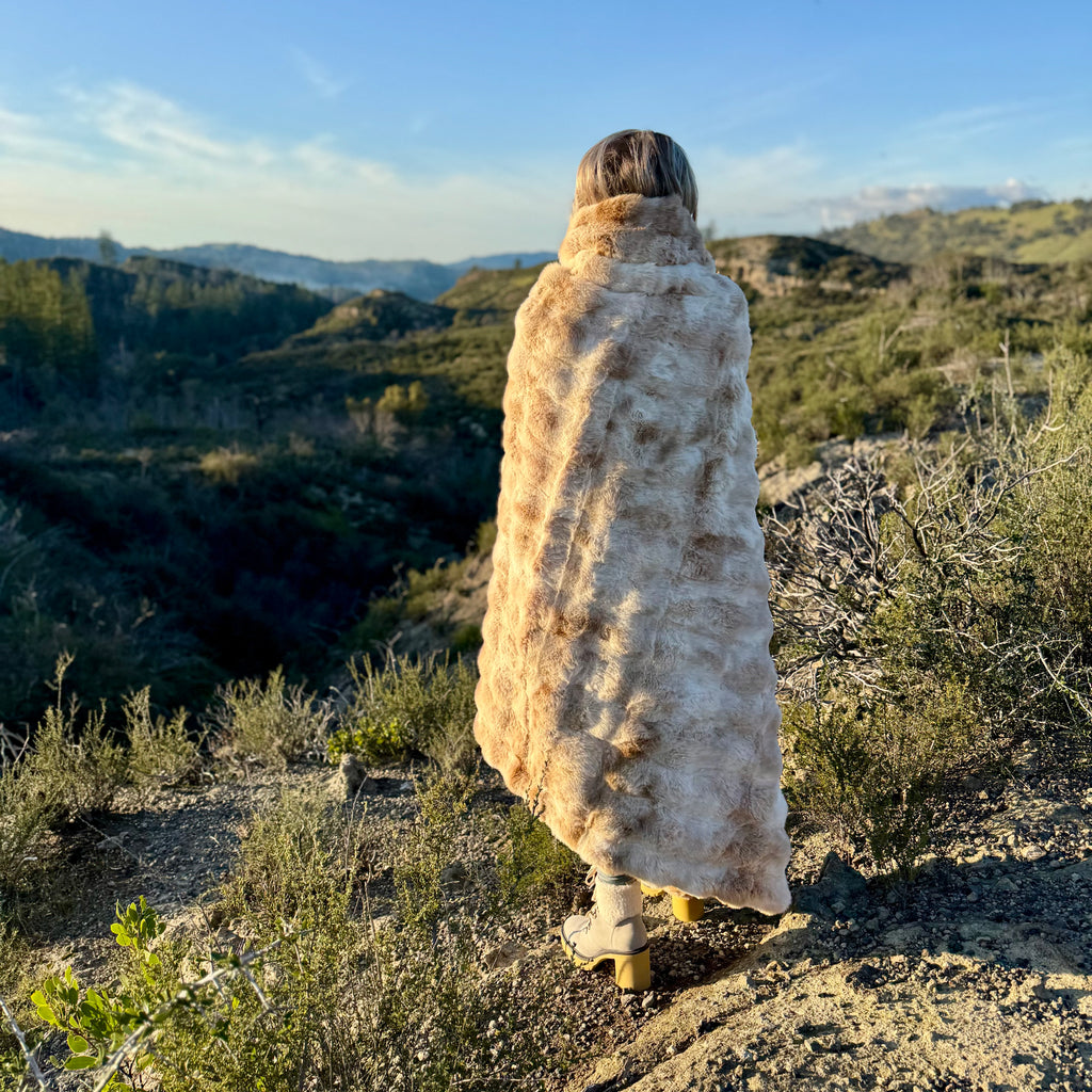 Arctic Rabbit Blanket