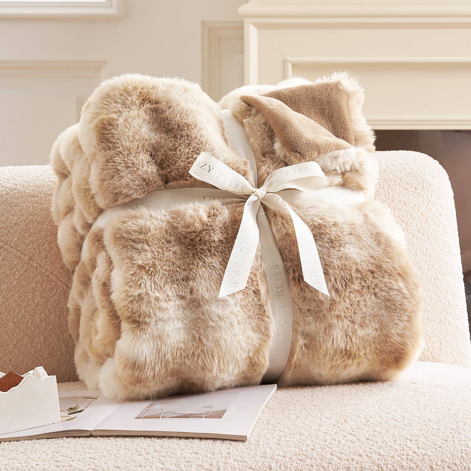 Arctic Rabbit Blanket