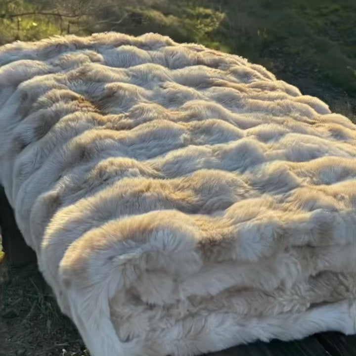Arctic Rabbit Blanket